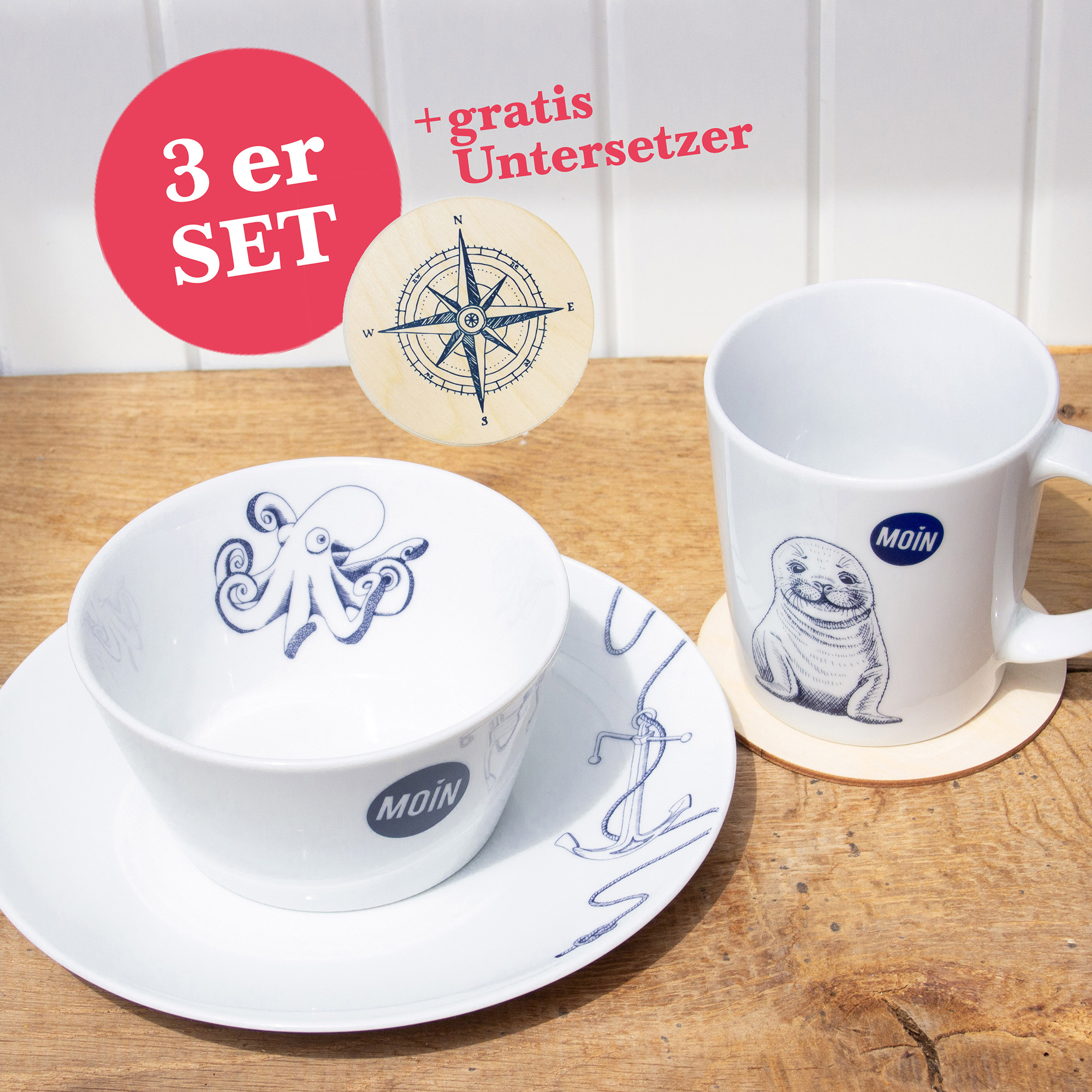 Porzellan-Set