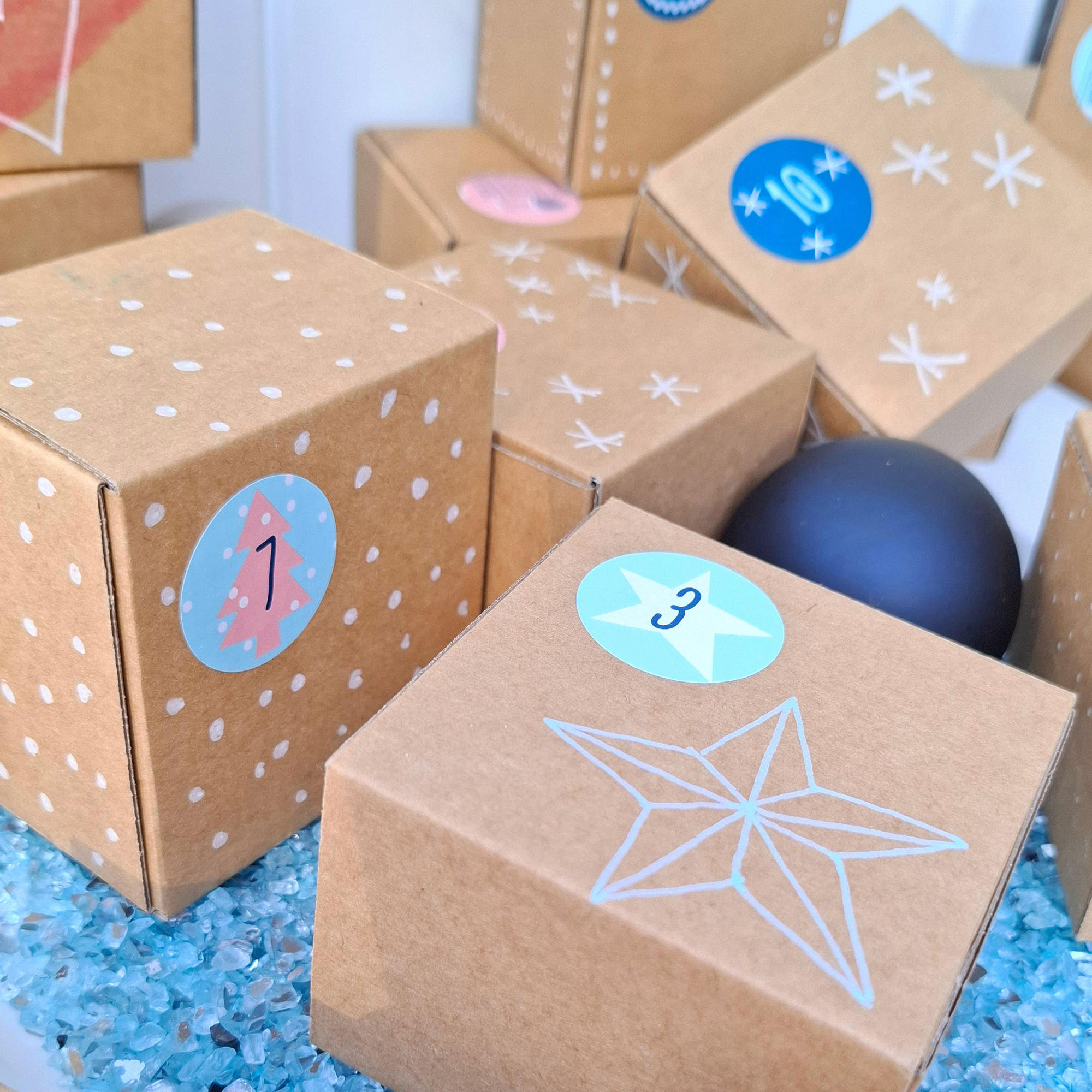 Adventskalender Winter Wonder mit Boxen