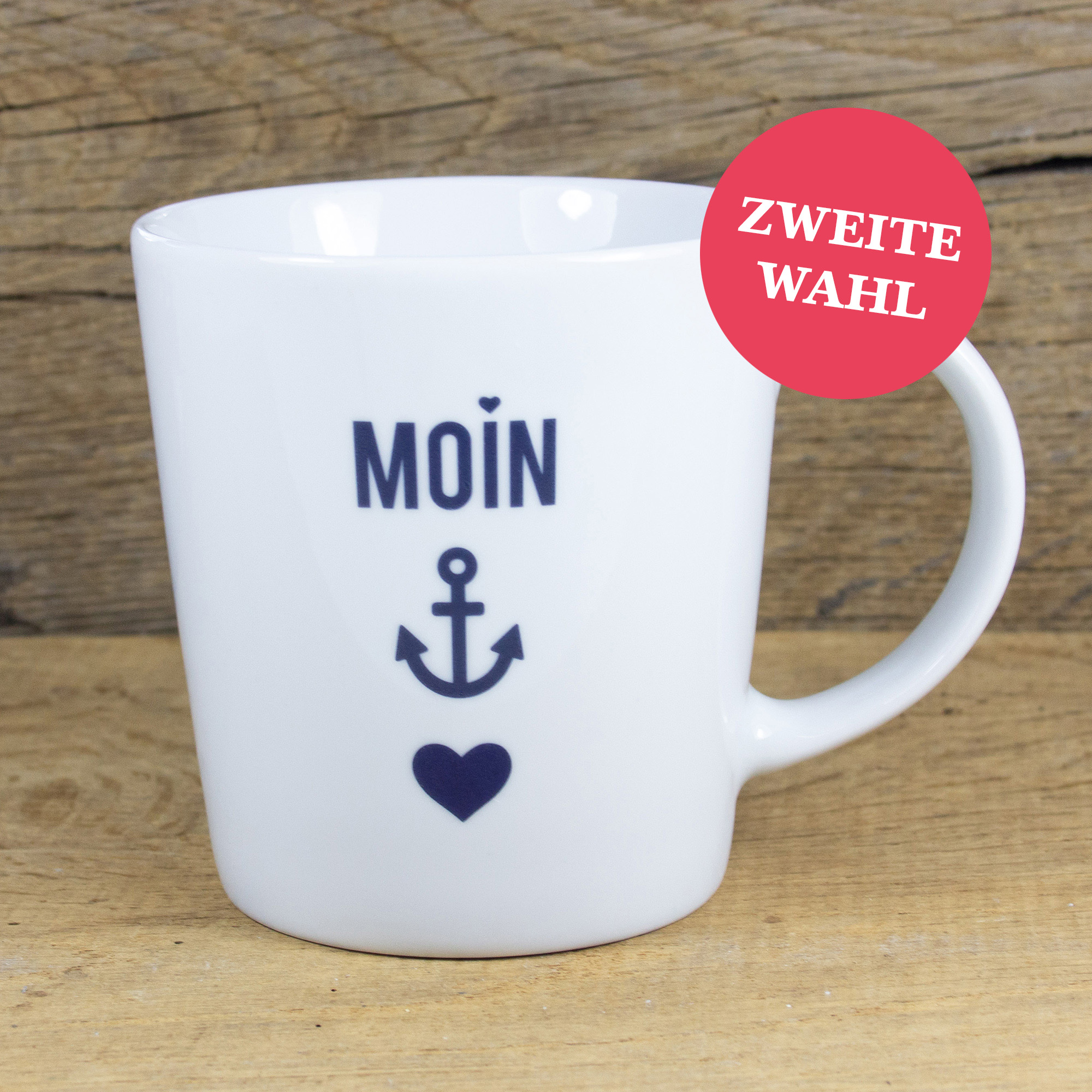 Großer Porzellanbecher 