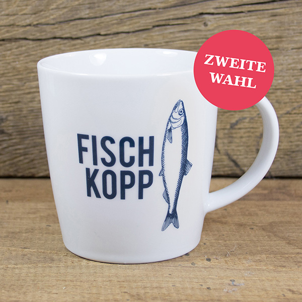 Großer Porzellanbecher