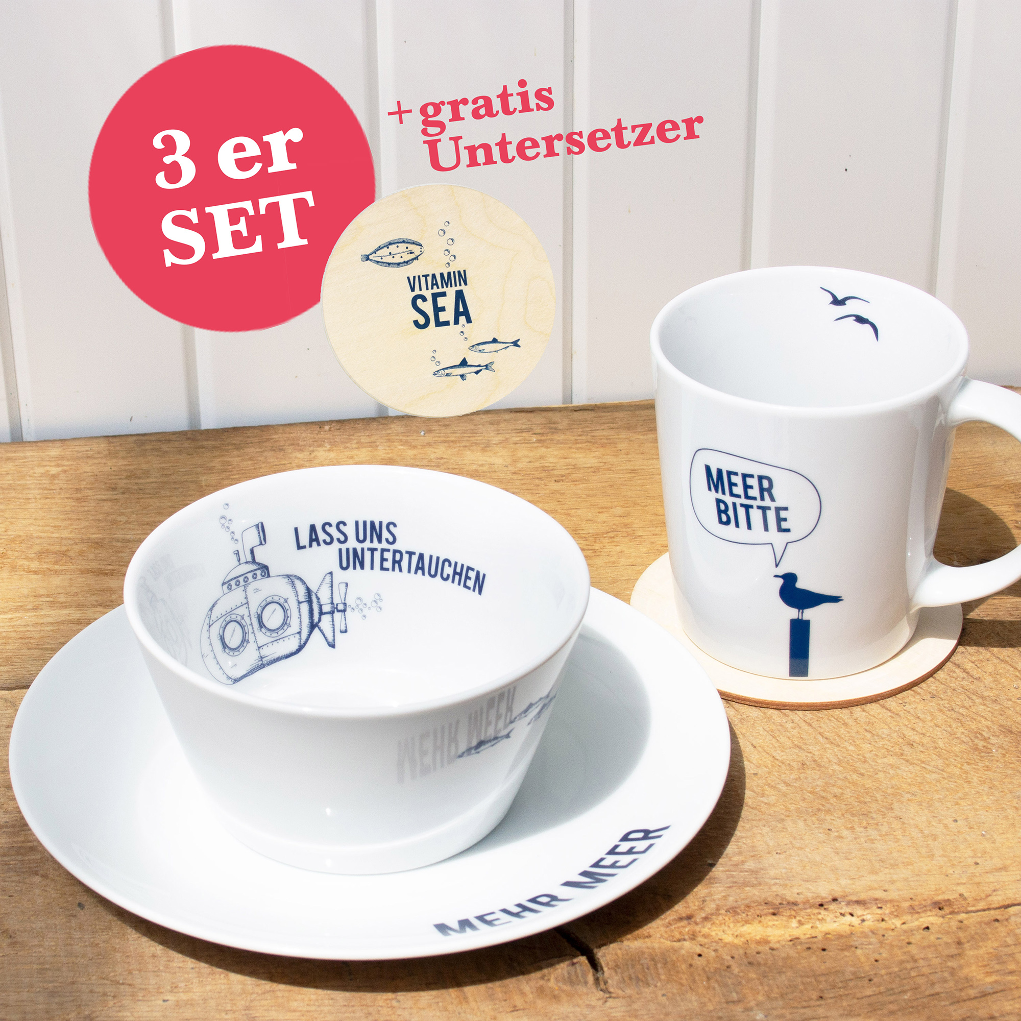 Porzellan-Set