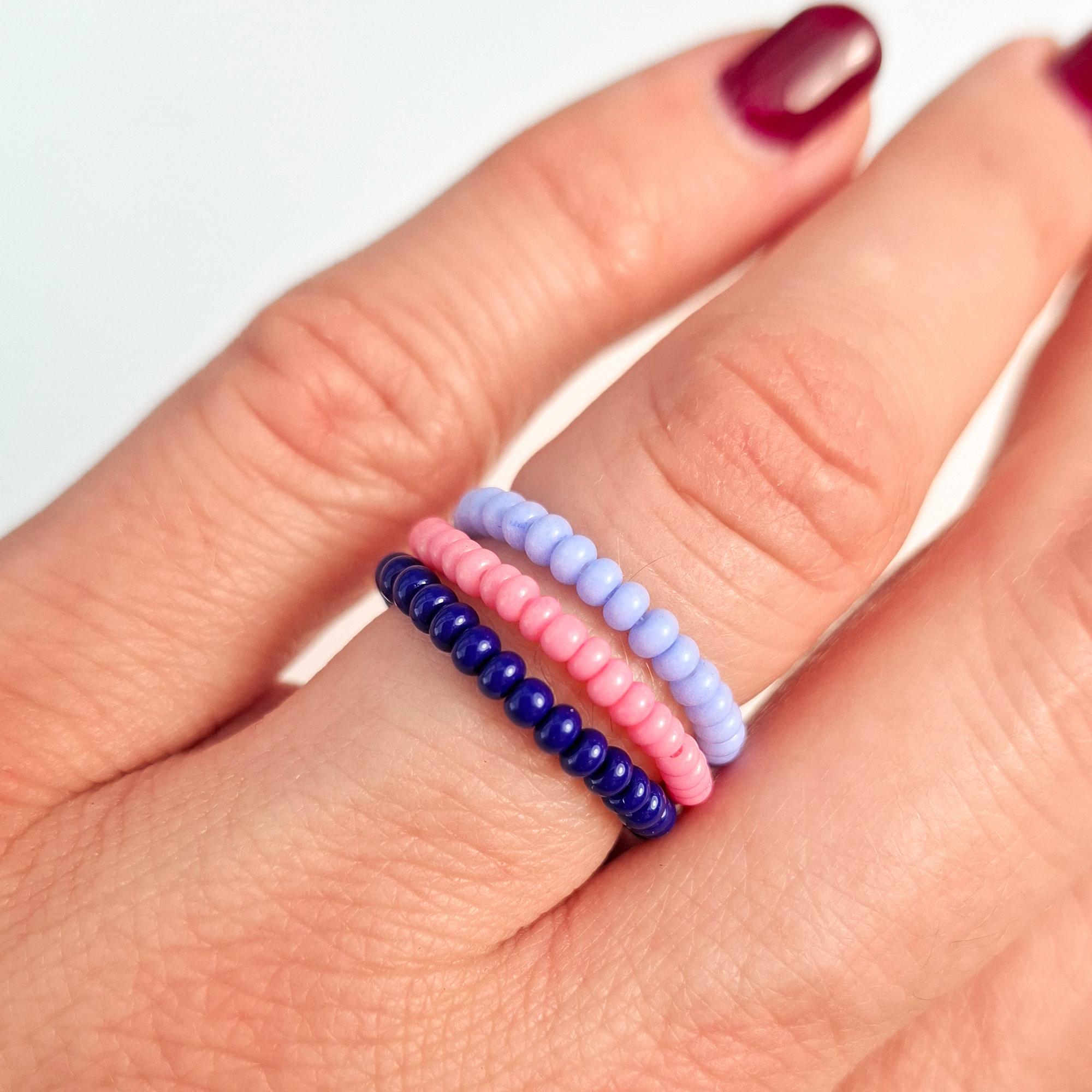 DIY Perlenset für Armbänder und Ringe