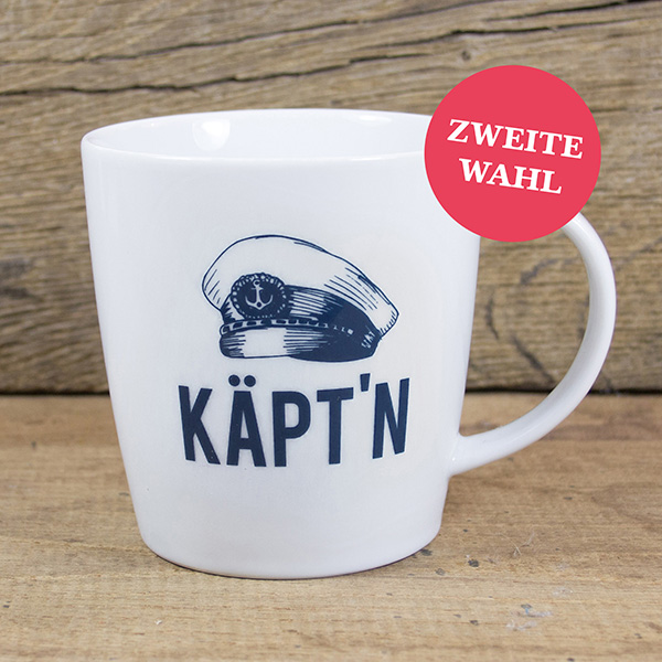 Großer Porzellanbecher