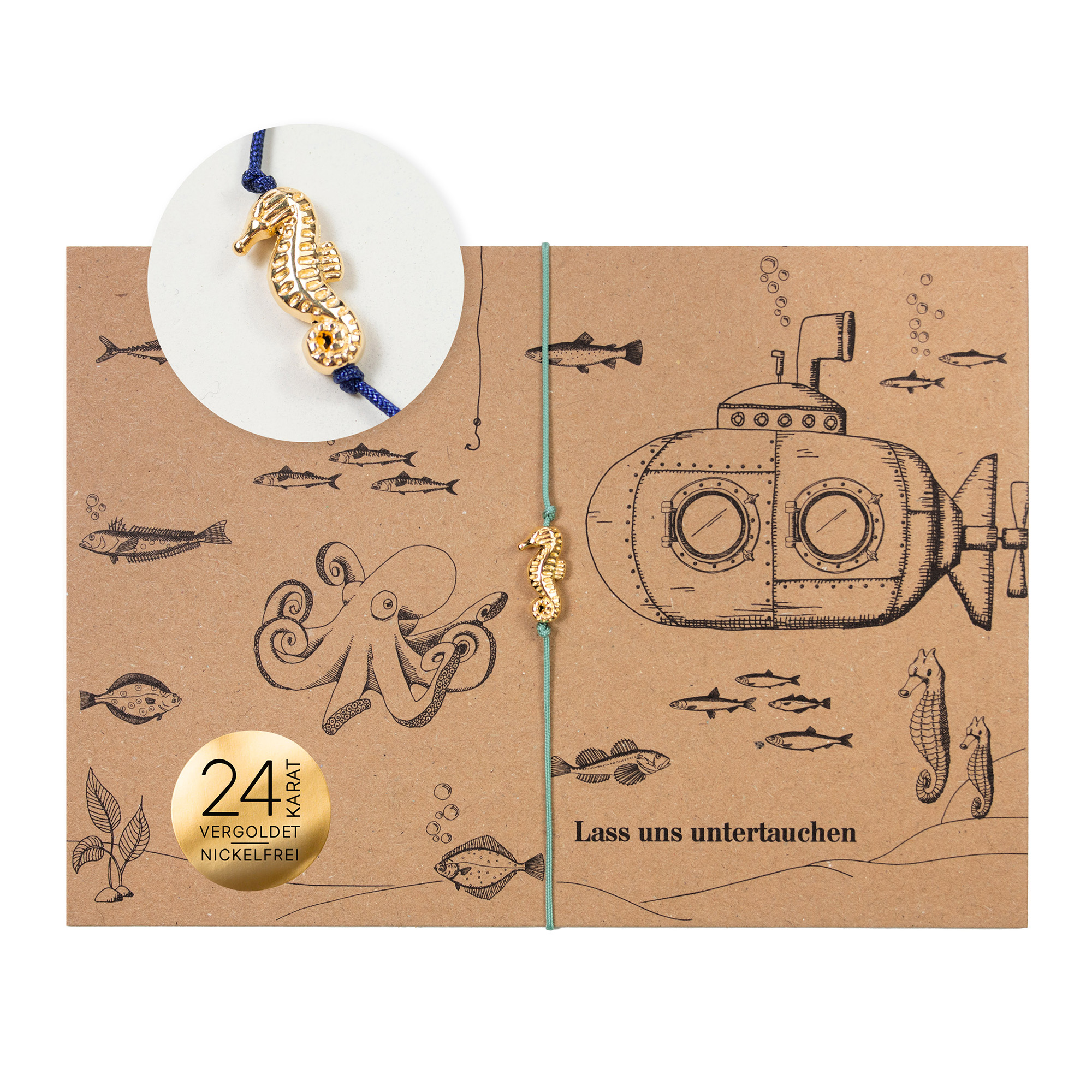 Armband auf Karte