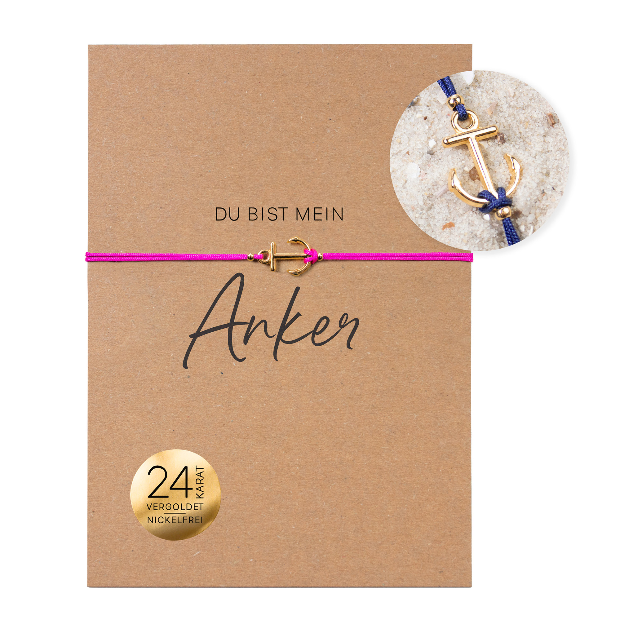 Armband auf Karte