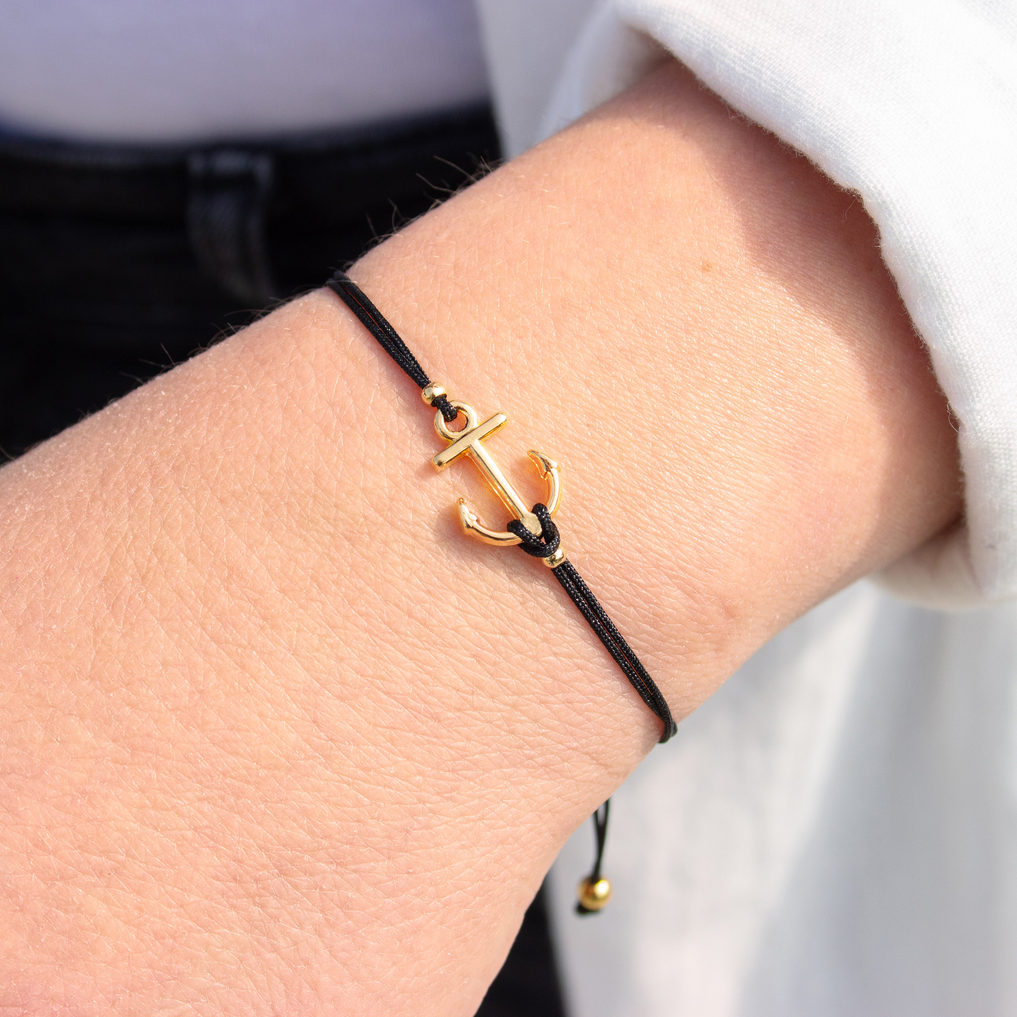 Armband Anker vergoldet