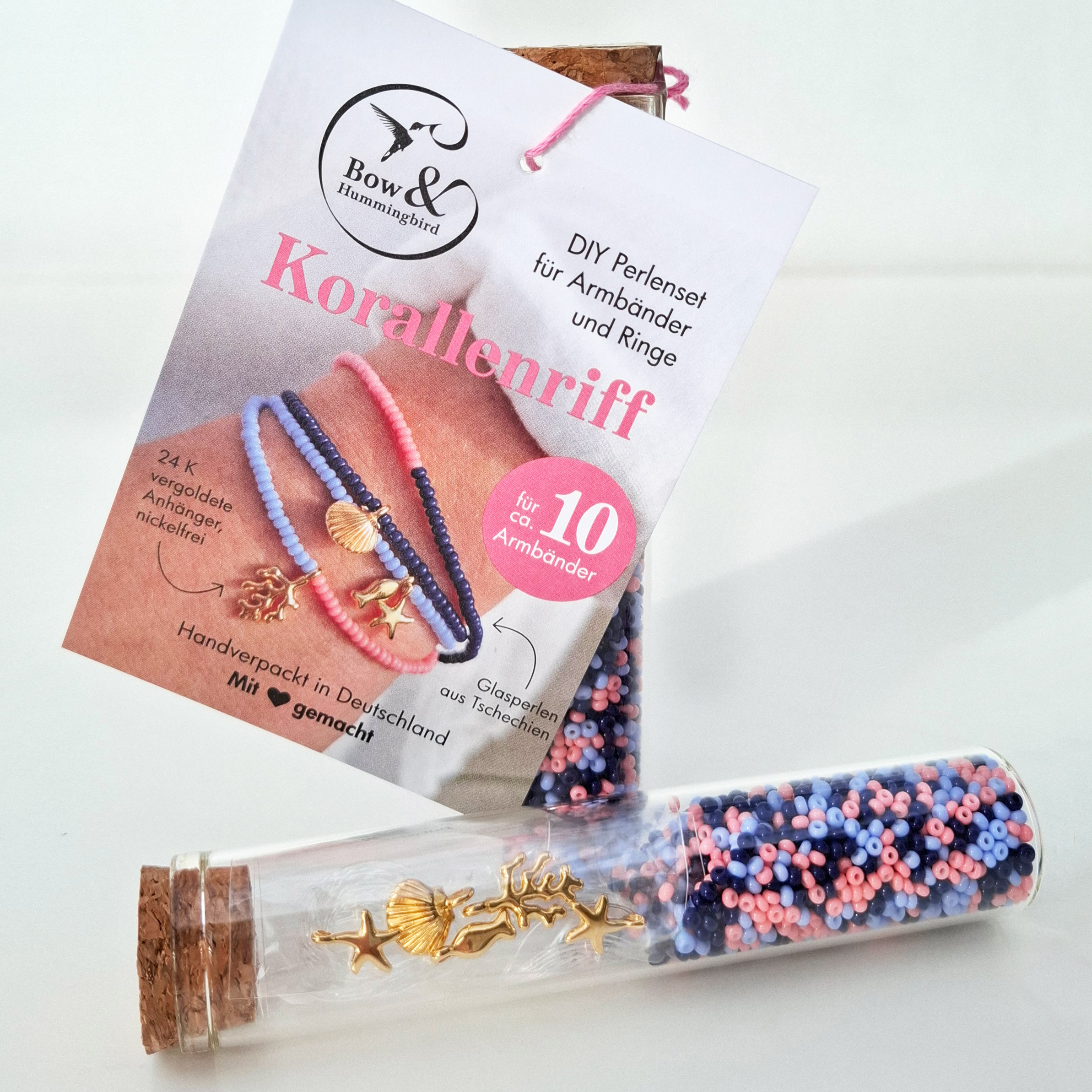 DIY Perlenset für Armbänder und Ringe