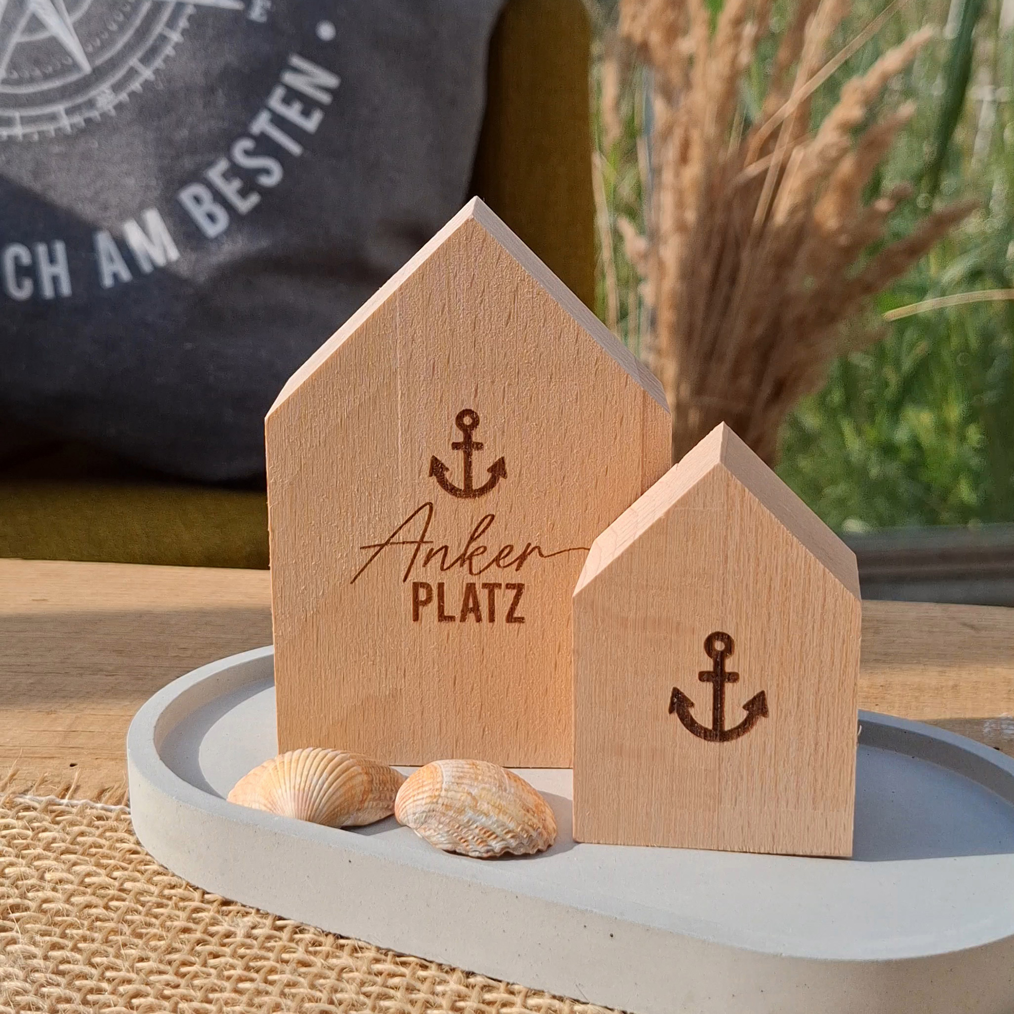 Kleines Deko-Holzhäuschen Kleines Deko-Holzhäuschen