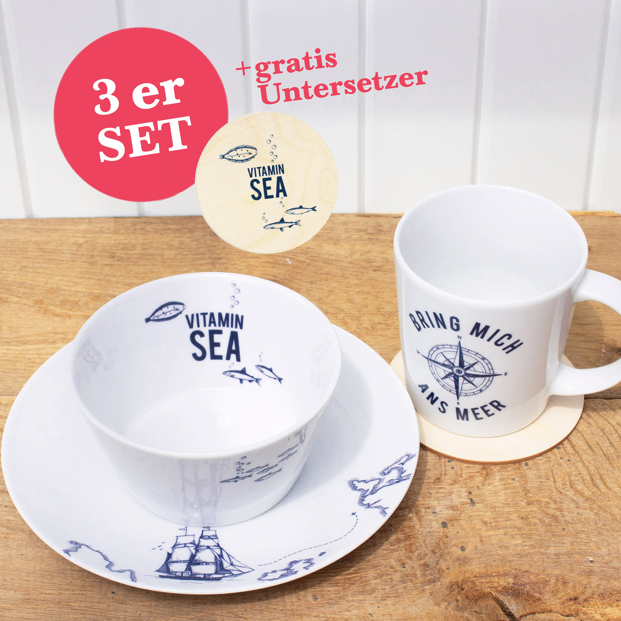 Porzellan-Set