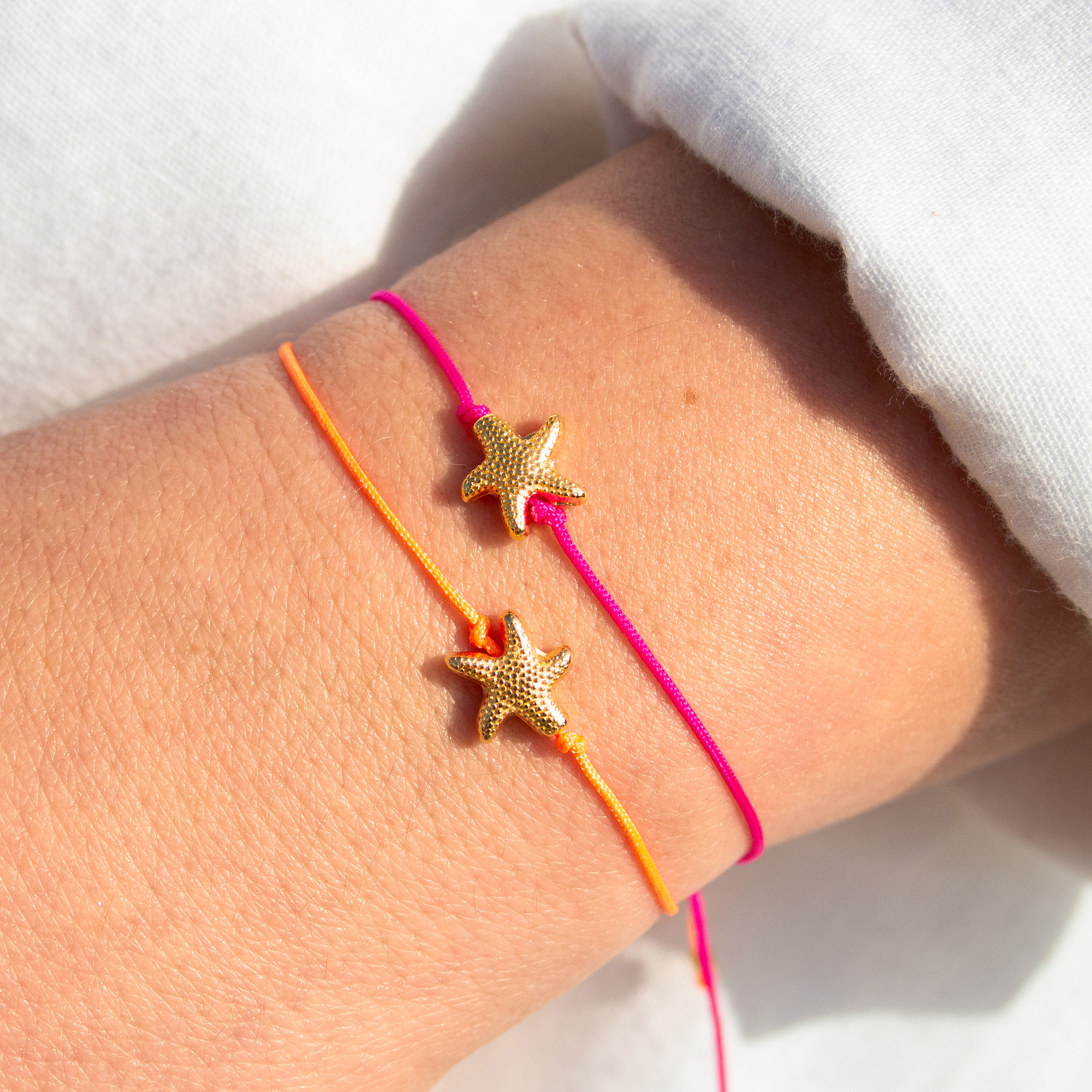 Armband kleiner Seestern vergoldet