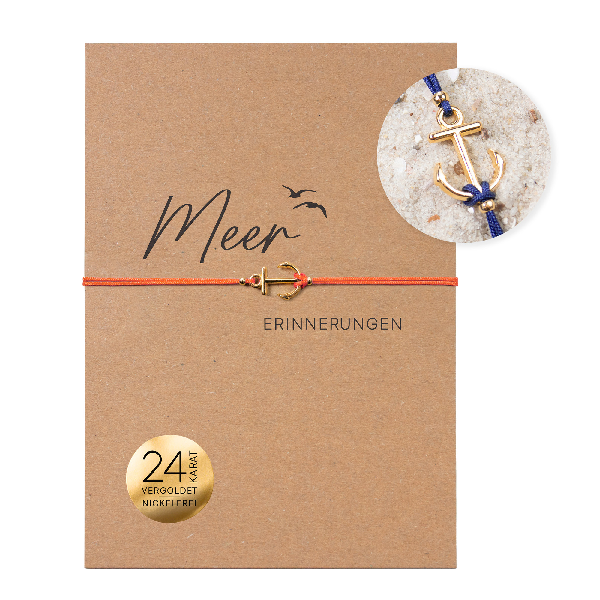Armband auf Karte