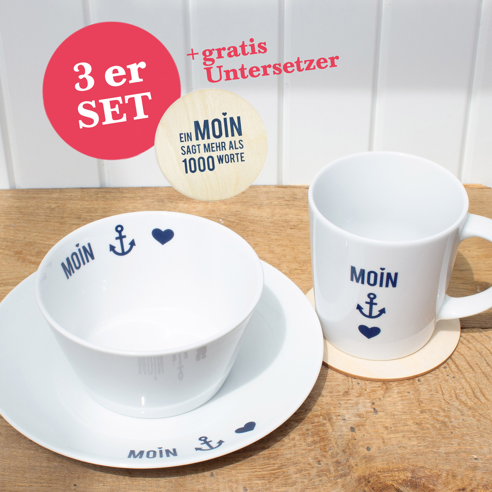 Porzellan-Set
