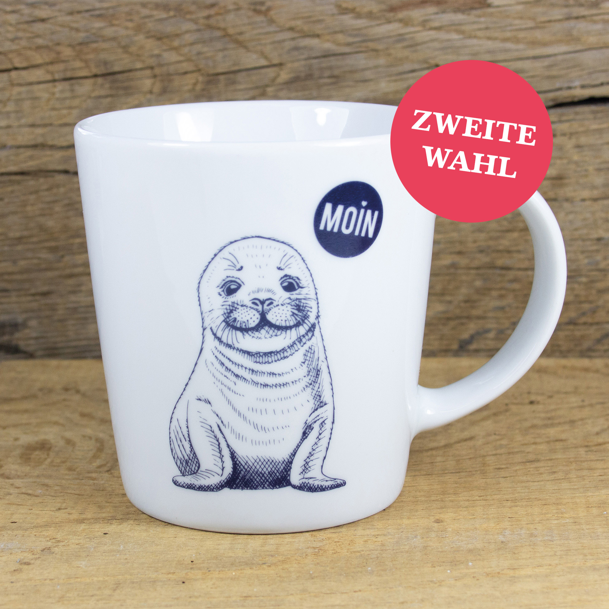 Großer Porzellanbecher  
