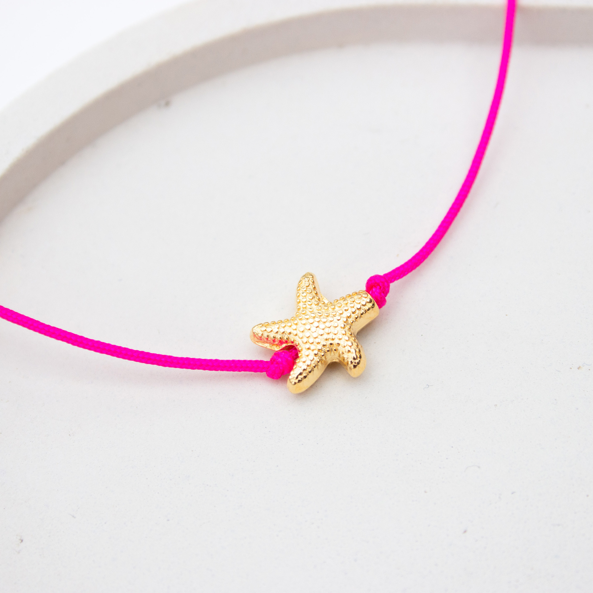 Armband kleiner Seestern vergoldet