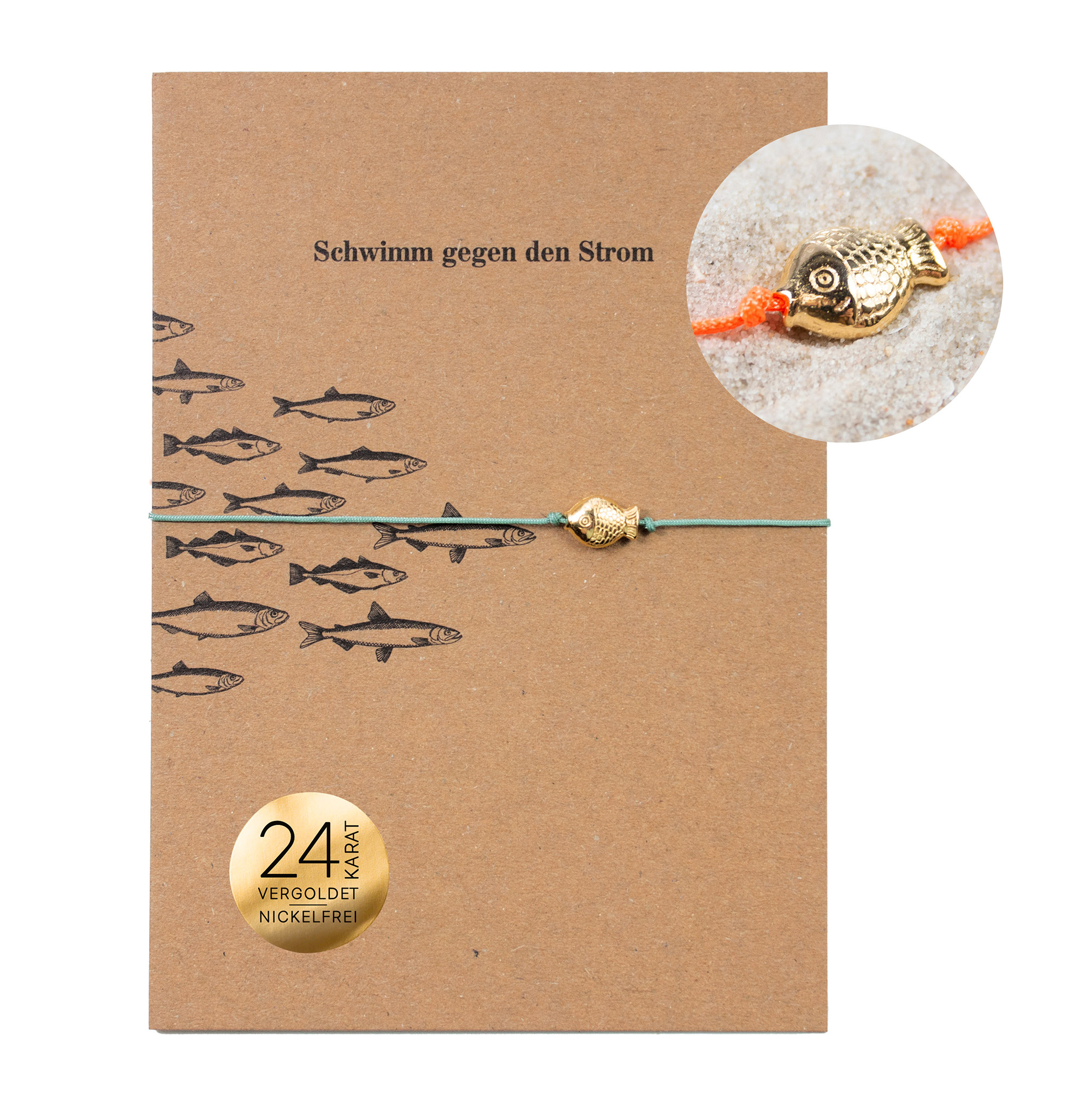 Armband auf Karte