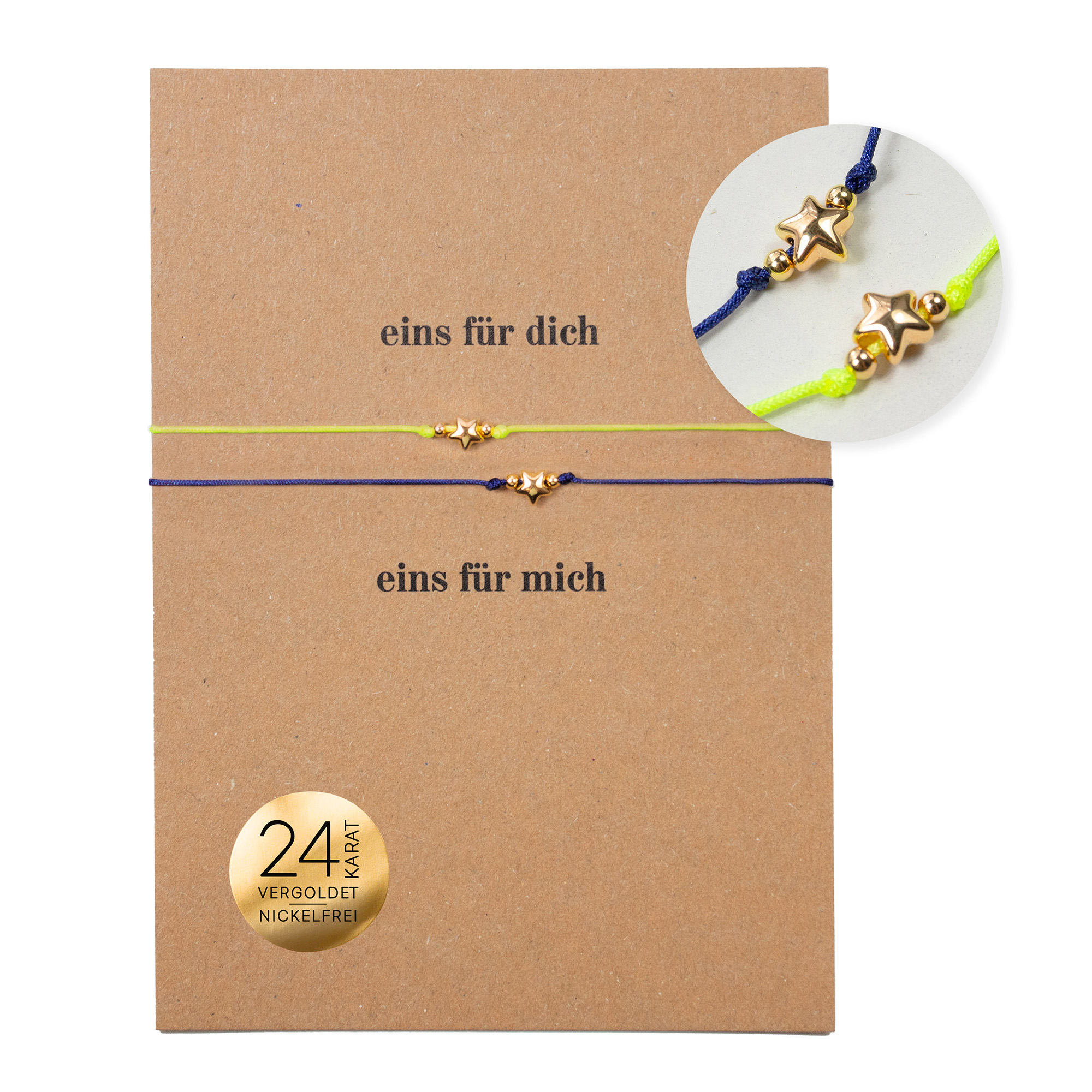 Armband auf Karte