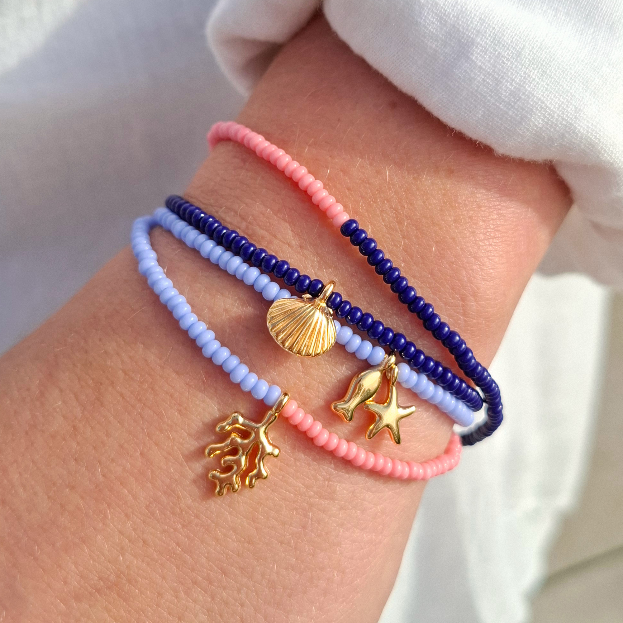 DIY Perlenset für Armbänder und Ringe