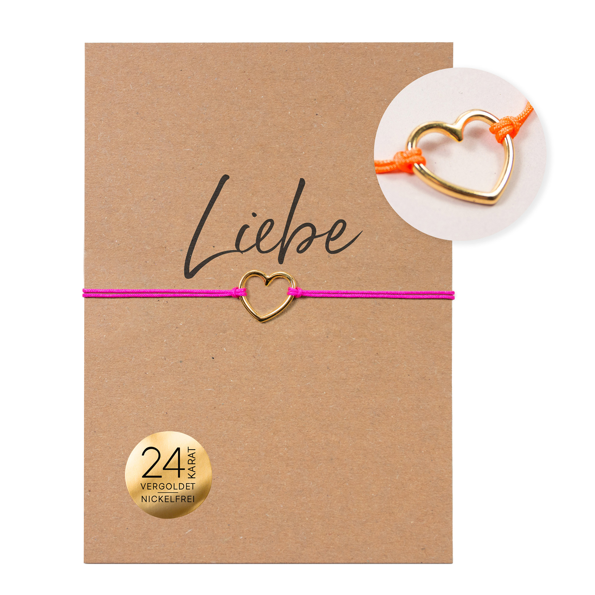 Armband auf Karte