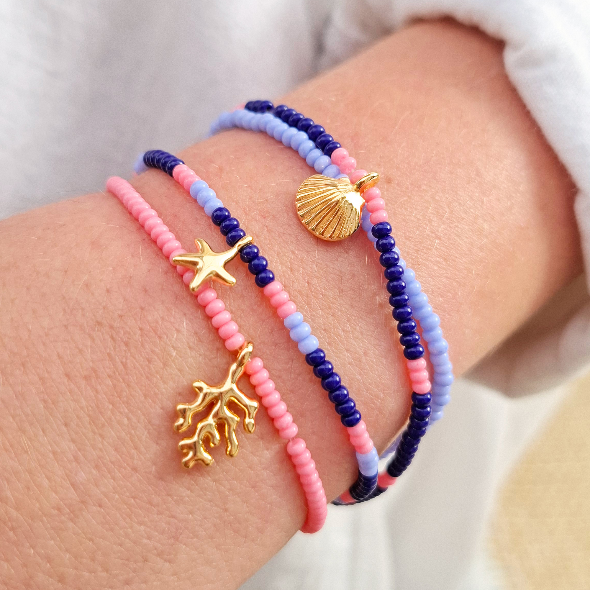 DIY Perlenset für Armbänder und Ringe