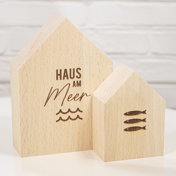 Kleines Deko-Holzhäuschen 