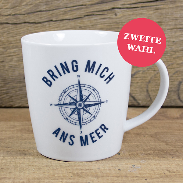 Großer Porzellanbecher