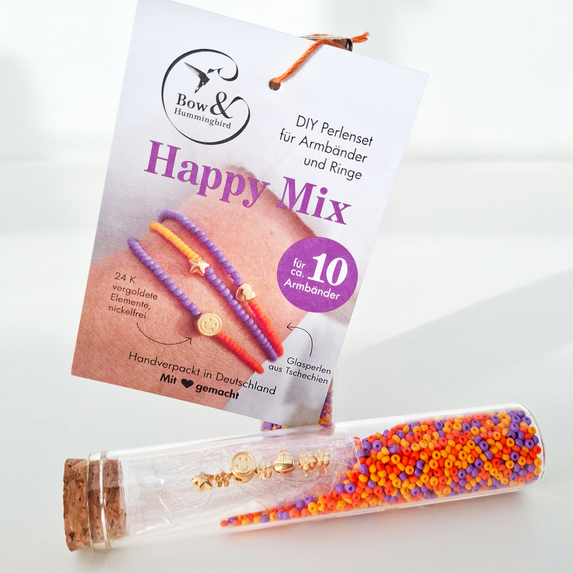 DIY Perlenset für Armbänder und Ringe